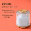 image:imagePlant Therapy Home Drift Linen Essential Oil Diffuser Stylish Linen Cover Adds a Soft Natural Touch to Any Space Intermittent amp Continuous Mist ColorChanging Light 320 Square Feet CoverageSerenity