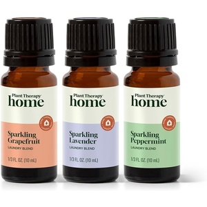 image:imagePlant Therapy Home Sparkling Laundry Essential Oil Blends Set of 3 Peppermint Grapefruit amp Lavender Pure Undiluted Wash Fragrance and Scent EnhancerSparking Laundry Set