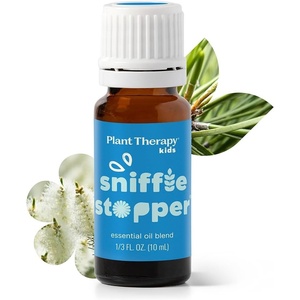 image:imagePlant Therapy Kids Sniffle Stopper Essential Oil Blend 30 mL 1 oz Respiratory Support Blend Breathe Easier Chest Rub 100 Pure Undiluted Natural Aromatherapy033 Fl Oz Pack of 1