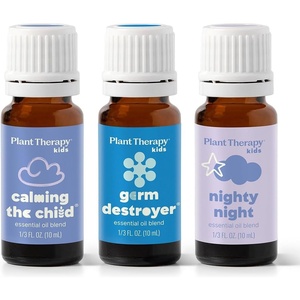 image:imagePlant Therapy Kids The Essentials Blend Set 10 mL 13 oz Each Made with 100 Pure Undiluted Essential Oils KidSafe Essential Oils for Calming Sleep and Immune SupportThe Essentials KidSafe Set