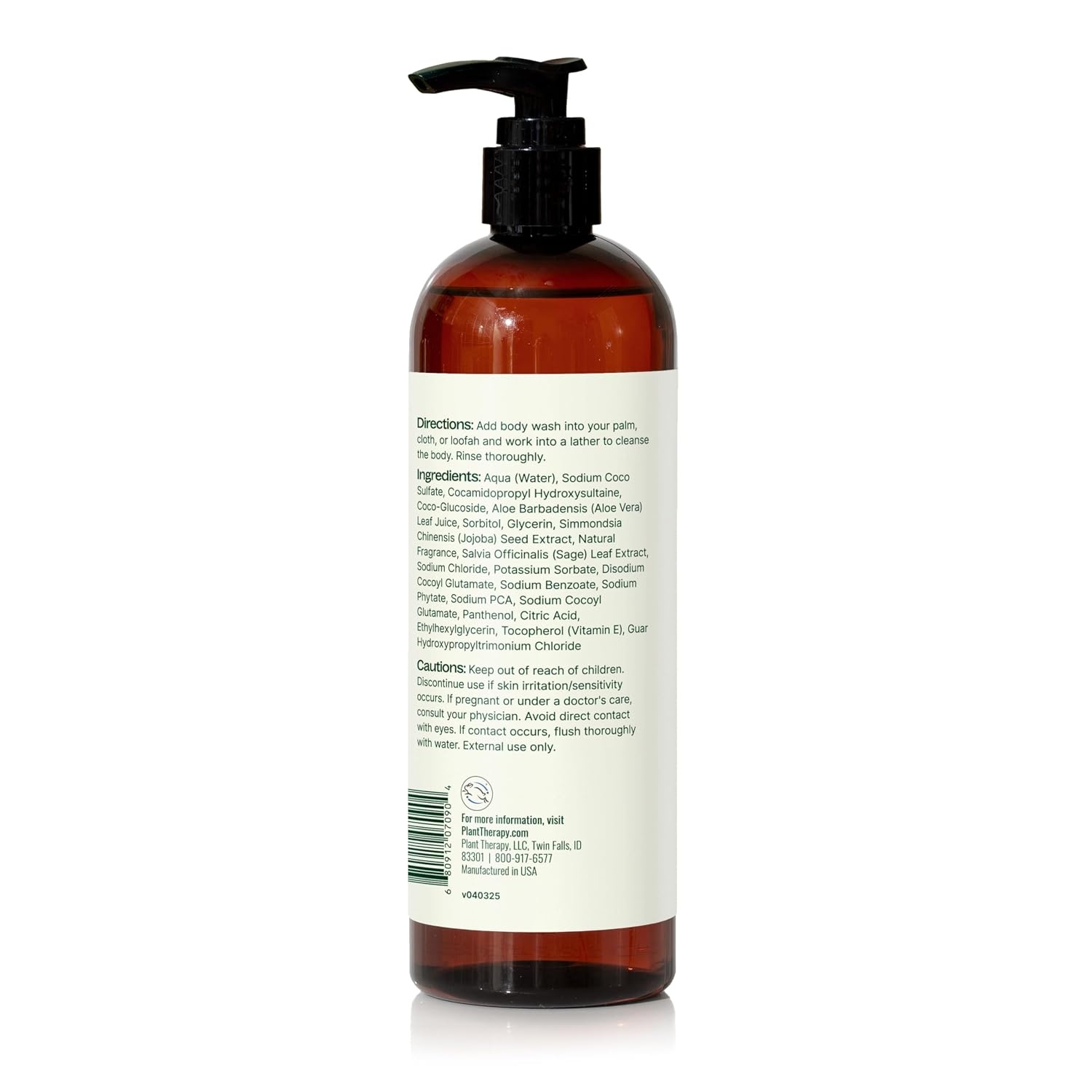 image:imagePlant Therapy Lavender Sandalwood Natural Body Wash 16 oz For all Skin Types Sulfate Free Body Wash For Men or Women Relaxing AllNatural Aroma Lush Hydrating Lather Cleanses amp Soothes SkinCoconut Ylang Ylang
