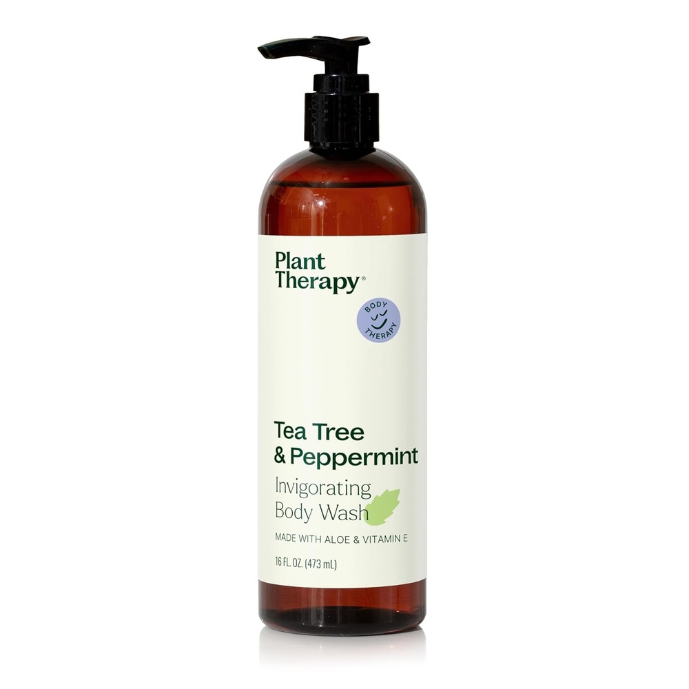 image:imagePlant Therapy Lavender Sandalwood Natural Body Wash 16 oz For all Skin Types Sulfate Free Body Wash For Men or Women Relaxing AllNatural Aroma Lush Hydrating Lather Cleanses amp Soothes SkinTea Tree  Peppermint