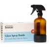 image:imagePlant Therapy Glass Spray Bottle with Chamomile Sleeve Reusable Easy to Clean Large 16 oz BottleBlack