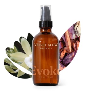 image:imagePlant Therapy Evoke Silky Twilight Body Oil 4 oz Refined Natural Scent with Warm Powdery Undertones Enhances Skins Glow amp Elasticity with Squalane Argan and Vitamin EVelvet Glow