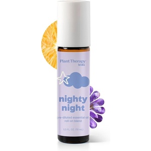 image:imagePlant Therapy Kids Nighty Night Essential Oil 10 mL PreDiluted RollOn033 Fl Oz Pack of 1