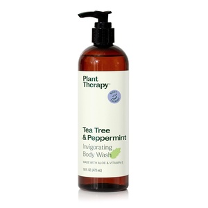 image:imagePlant Therapy Lavender Sandalwood Natural Body Wash 16 oz For all Skin Types Sulfate Free Body Wash For Men or Women Relaxing AllNatural Aroma Lush Hydrating Lather Cleanses amp Soothes SkinTea Tree  Peppermint