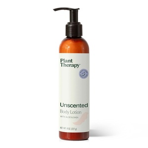 image:imagePlant Therapy Unscented Body Lotion with Aloe and Shea Hydrate and Nourish Skin with Botanical Ingredients 8 ozUnscented
