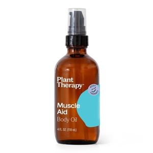 image:imagePlant Therapy Vanilla Body Oil 4 oz Sweet amp Soothing Vanilla Scent Locks in Moisture for Supple Radiant Looking Skin Promotes Skin ElasticityMuscle Aid