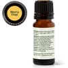 image:imagePlant Therapy Worry Free Essential Oil Blend 10 mL 13 oz Calming Relief Blend 100 Pure and Undiluted Natural Aromatherapy for Diffusers and DIYsWorry Free