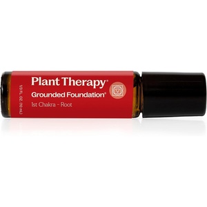 image:imagePlant Therapy Chakra 5 True Expression Essential Oil Blend Throat Chakra PreDiluted RollOn 10 mL 13 oz 100 PureRoot