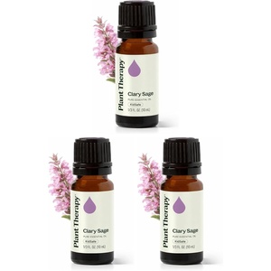 image:imagePlant Therapy Clary Sage Essential Oil 10 mL 13 oz 100 Pure Undiluted034 Fl Oz Pack of 3