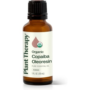 image:imagePlant Therapy Organic Copaiba Essential Oil Oleoresin 10 mL 13 oz 100 Pure USDA Certified Organic Undiluted Aromatherapy for Diffuser amp Skincare1 Fl Oz Pack of 1