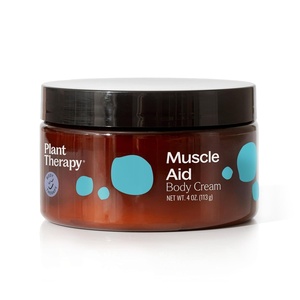 image:imagePlant Therapy Muscle Aid Body Cream 4 oz Soothes Muscles Refreshing amp Minty Clean Ingredients