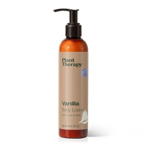 image:imagePlant Therapy Vanilla Body Lotion with Aloe and Shea 8 oz Sweet Vanilla Scent Naturally Moisturizing Ingredients Soothes amp Nourishes Skin