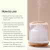 image:imagePlant Therapy Serenity Glass Diffuser Elegant Glass Cover Intermittent amp Continuous Mist amp Top 6 USDA Organic Essential Oil Set Natural Aromatherapy Each Bottle 10 mL 13 oz