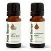 image:imagePlant Therapy Organic Clove Bud Essential Oil 10 mL 13 oz amp Cinnamon Bark Essential Oil 10 mL 13 oz 100 Pure Undiluted Cinnamon Oil for Diffuser Spray Candle Making Spicy Sweet Scent