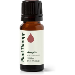 image:imagePlant Therapy Amyris Essential Oil 10 mL 13 oz 100 Pure Undiluted Calming Aromatherapy Skin Care Respiratory Support