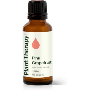 image:imagePlant Therapy Pink Grapefruit Essential Oil Pink 30 mL 1 oz 100 Pure Undiluted for Aromatherapy Skin Hair amp Home