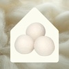image:imagePlant Therapy Home Wool Dryer Balls 6Pack 100 New Zealand Wool Extra Large EcoFriendly Reusable Natural Fabric Softener All Natural amp Chemical Free