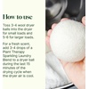 image:imagePlant Therapy Home Wool Dryer Balls 6Pack 100 New Zealand Wool Extra Large EcoFriendly Reusable Natural Fabric Softener All Natural amp Chemical Free
