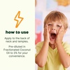 image:imagePlant Therapy Kids Tension Tamer Essential Oil Blend PreDiluted RollOn 10 mL 13 oz 100 Pure Tension Headache Relief for Head and Neck
