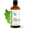 image:imagePlant Therapy Organic Peppermint Essential Oil 100 mL 33 oz 100 Pure and Undiluted USDA Certified Organic for Diffusion Skin and Hair