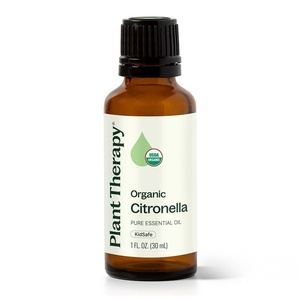 image:imagePlant Therapy Citronella Organic Essential Oil 30 mL 1 oz 100 Pure USDA Certified Organic Undiluted Natural Aromatherapy for Outdoor Pests and Immune Support