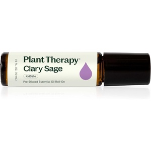 image:imagePlant Therapy Clary Sage PreDiluted Essential Oil RollOn 10 mL 13 oz 100 Pure Natural Calming Aromatherapy for Sleep Hair Skin and Womens Health