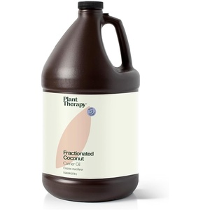 image:imagePlant Therapy Fractionated Coconut Oil for Skin Hair Body 100 Pure Natural Moisturizer Massage amp Aromatherapy Liquid Carrier Oil 1 Gallon