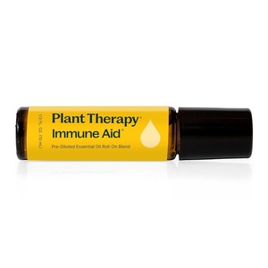 image:imagePlant Therapy Immune Aid Essential Oil Blend 10 mL 13 oz 100 Pure PreDiluted Roll On for Natural Immune Support