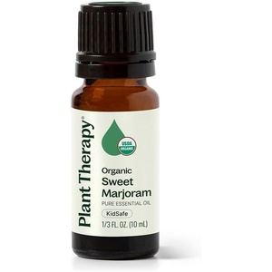 image:imagePlant Therapy Marjoram Sweet Organic Essential Oil 10 mL 13 oz 100 Pure Undiluted Essential Oil Great for Aromatherapy Diffusers