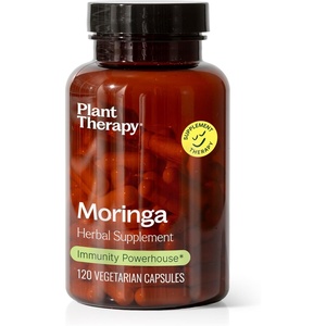 image:imagePlant Therapy Moringa Herbal Supplement Capsules Supports WholeBody Wellness Energizing amp ImmuneSupporting Naturally Nutritious 120 Vegetarian Capsules 4 Month Supply Made in the USA