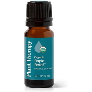 image:imagePlant Therapy Organic Rapid Relief Essential Oil Blend 10 mL 13 oz 100 Pure Undiluted Natural Aromatherapy Warming Relief for Joint Pain and Sore Muscles