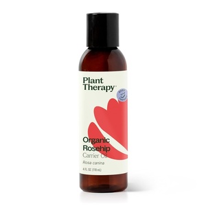image:imagePlant Therapy Organic Rosehip Carrier Oil 4 oz For Skin and Hair Cold Pressed Supports Skin Hydration Fine Lines amp Wrinkles Extra Virgin Vitamins A and E amp Essential Fatty Acids