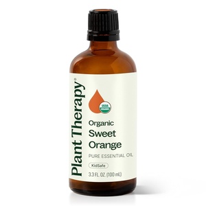 image:imagePlant Therapy Sweet Orange Organic Essential Oil 100 mL 33 oz 100 Pure USDA Certified Organic Undiluted Natural Aromatherapy Fresh Scent for Home Cleaning and Skin Care