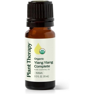 image:imageYlang Ylang Complete Organic Essential Oil 10 mL 13 oz100 Pure USDA Certified Organic Undiluted Natural Aromatherapy Romantic Soothing Scent
